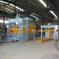 Machine à pavés hydraulique QT8-15 pour blocs de pavage en béton emboîtables