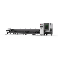 Nouvelle machine de découpe laser à fibre Raycus 6M haute vitesse sans déchets pour tubes métalliques avec refroidissement à eau à température constante