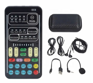 New I9 Đa-Chức Năng Cầm Tay Bằng Giọng Nói Thay Đổi Giọng Nói Di Động Ngụy Trang Mini Card Âm Thanh Với <span class=keywords><strong>8</strong></span> Hiệu Ứng Âm Thanh Thay Đổi Âm Thanh - Product Image 2