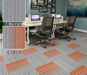 Dalles de moquette commerciales robustes pour les projets de bureaux et d'hôtels – Ignifuges, anti-salissures, installation facile, modulaires carrées - Product Image 5