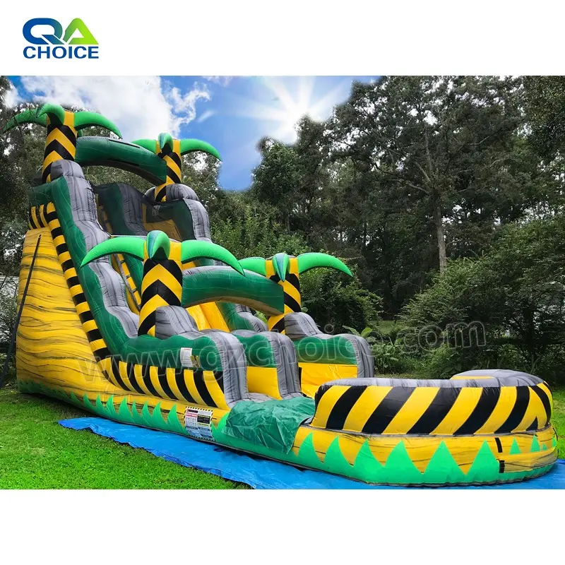 GZCHOICE वयस्कों के लिए inflatable स्लाइड वाणिज्यिक inflatable पानी स्लाइड और पूल पानी स्लाइड पार्क