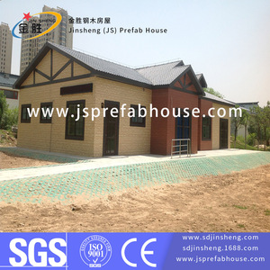 Jinsheng (JS) <b>Prefab</b> <b>House</b> Light Steel Frame Traditional Design Villa Total Project Solution - Product Image 5