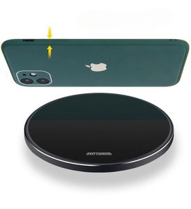 Chargeur de téléphone sans fil rapide personnalisé, 10/15W Max, chargeur de bureau - Product Image 2
