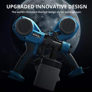 Pulvérisateur de <span class=keywords><strong>peinture</strong></span> électrique Tilswall pour <span class=keywords><strong>peinture</strong></span> légère, capacité du gobelet de 600 ml, 3 motifs de pulvérisation pour clôtures, meubles de jardin, murs, plafonds - Product Image 6