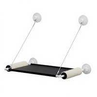 CW295,003 Hamac pour chat pliable à ventouses, suspendu pour balcon et fenêtre