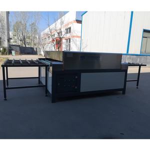 이중 유약 유리 핫 롤러 프레스 기계 1800MM 절연 유리 핫 프레스 롤러 기계 - Product Image 2