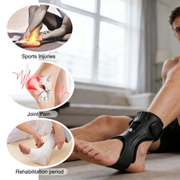 Orthèse de soutien plantaire confortable en néoprène/EVA, stabilisateur triangulaire ergonomique, respirant, unisexe, pour la protection quotidienne des pieds