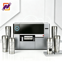 Imprimante UV cylindrique à passage unique avec tête d'impression Epson I1600 pour bouteilles cylindriques, gobelets en plastique, céramique, métal, verre