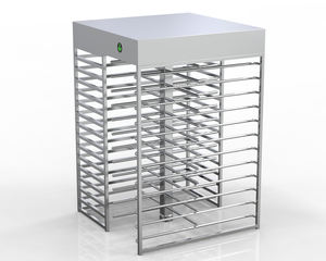 Tourniquet de contrôle d'accès biométrique anti-tailgating en acier inoxydable pleine hauteur, étanche IP66, pour la sécurité des piétons - Product Image 2