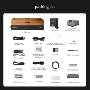 Atomstack Kraft 20 Wát Diode 1.2 Wát IR chai nước hoa Máy khắc Laser khắc laser và Máy cắt cho vải kim loại - Product Image 6