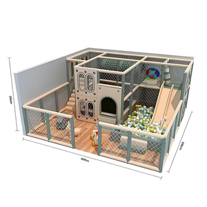 Equipo de Juegos Infantiles Personalizado con Diseño Temático, con Toboganes, Túneles y Castillo para Centro de Entretenimiento Familiar - Product Image 6