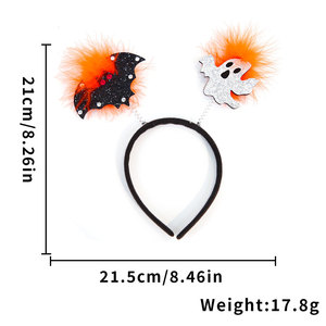 Nouveau <span class=keywords><strong>Halloween</strong></span> Party Bandeau Fantôme Festival <span class=keywords><strong>Maquillage</strong></span> Drôle Coiffe <span class=keywords><strong>Sorcière</strong></span> Chapeau Araignée Bandeau - Product Image 5