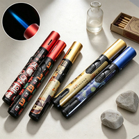 Briquet électronique moderne anti-vent en métal Honest Changjian 5, grande capacité, vente en gros pour l'extérieur