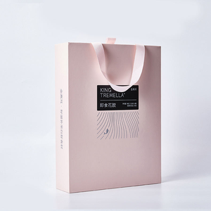 Custom Luxury Clothing Shoes Gift Cardboard <strong>Boxes</strong> <strong>for</strong> <strong>Weeding</strong> Valentine's Day Pink Sliding Drawer Box With Ribbon Handle - Product Image 5