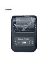 Printer Thermal Portabel Mini Nirkabel 58mm Berkualitas Stabil, 2 Inci, untuk Android dan iOS