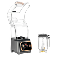 Mixeur Smoothie AKANE A.82901 800W, Mixeur Haute Vitesse, Bol de Mélange 2L, 18000 tr/min, 6 Lames pour Broyer la Glace et Mélanger, Appareil de Cuisine
