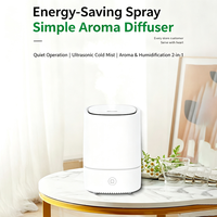 Mini humidificateur USB coloré et élégant pour bureau, alimenté par USB-C, petit diffuseur d'huiles essentielles pour voiture et bureau