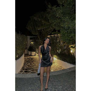 Traje de noche negro Cassini - Product Image 4