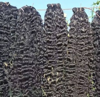 Extensions de cheveux humains bruts indiens, naturels, non traités, vierges, en gros, fournisseur en vrac d'Inde