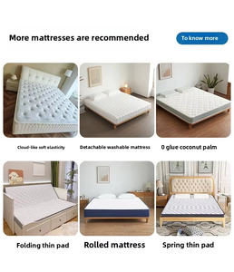 Colchón de Hotel de espuma viscoelástica de alta densidad YVT, tamaño súper único con resorte helicoidal de bolsillo, accesorio de cama cómodo - Product Image 1
