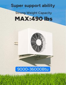 ขายึดเครื่องปรับอากาศแบบ<span class=keywords><strong>ต</strong></span>ิดผนังสำหรับภายนอกอาคาร 2 แรงม้า 18000 บีทียู เคลือบผงกันสนิม - Product Image 5