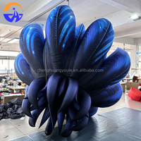 Fleur gonflable géante personnalisée pour événements, promotion, affichage publicitaire, accessoires décoratifs gonflables, fleur gonflable
