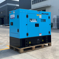 Générateur diesel silencieux EPA Factory Direct, monophasé/triphasé, 15 kW, 20 kVA, 10 kW, 7 kW, 10 kVA, refroidi par eau, avec ATS