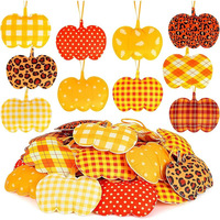 Décoration suspendue en feutre non tissé en forme de feuille pour cadeau de Noël et artisanat saisonnier