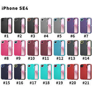 เคสกันกระแทก Defender สำหรับ <span class=keywords><strong>iPhone</strong></span> <span class=keywords><strong>SE</strong></span> 4 ป้องกัน 360 องศา สำหรับ <span class=keywords><strong>iPhone</strong></span> <span class=keywords><strong>SE</strong></span> 4 <span class=keywords><strong>2024</strong></span> - Product Image 6