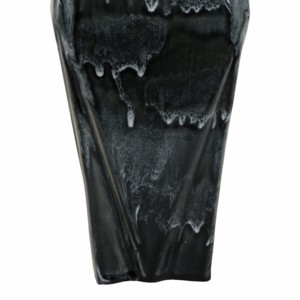 Vaso in Ceramica Scolpito, Forma Verticale Angolare, Vaso Decorativo Sottile per Fiori, per Soggiorno e Arredamento Casa - Product Image 5