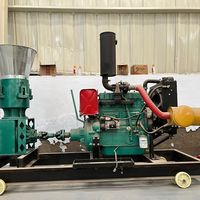 Machine de fabrication de granulés d'aliments pour animaux volailles poissons cochons bovins vaches moutons poulets petite machine de fabrication de granulés d'aliments pour animaux Malaisie à vendre