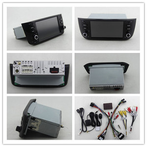 Autoradio Multimediale 1 Din con Schermo Touch Capacitivo da 7 Pollici e Lettore DVD per <span class=keywords><strong>Fiat</strong></span>/Linea/Punto 2012-2015 con Telecamera - Product Image 2