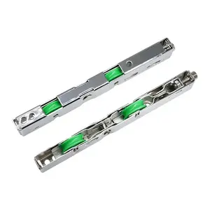 Adjustable Sliding Double Nylon Door Roller Turkey Market Stainless Steel Green Window Sliding Wheels Glass Balcony Wheel