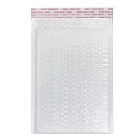 Petites enveloppes matelassées blanches en polybulle 4x8 5x9 6x10 pouces, auto-adhésives, pour bijoux, boucles d'oreilles, petites entreprises