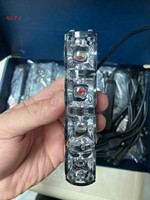 Nueva Luz Estroboscópica Láser de Barra Larga para PC, de Una o Dos Caras, para Vehículos de Ingeniería Todoterreno, Montable en Techo Magnético, 100% Impermeable