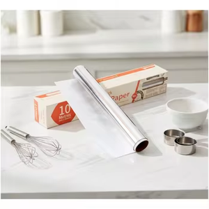 AIUDO 9/20ミクロン 食品グレード 家庭用 ケータリング アルミホイル ロール ジャンボ バーベキュー ベーキング アルミホイルペーパー アルホイルロール - Product Image 6