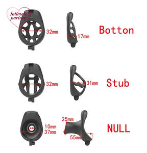 Nuova Gabbia di Castità Maschile in Resina con Lucchetto Invisibile 3D, Anello per Pene per Principianti BDSM, Giocattolo Sessuale - Product Image 5