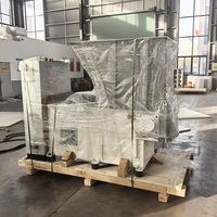 Déchiqueteuse industrielle automatique à un seul arbre avec boîte de vitesses, certification CE, pour palettes, déchets de planches, fibres de papier, matériaux divers de haute qualité