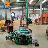 Machine à tréfiler à 3 tambours avec moteur et poulie à roulement pour fil d'acier, acier à faible teneur en carbone, capacité de 300-400 kg/h