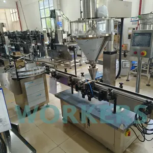 Automatic Instant Coffee Production Line Whey Milk Protein Powder Filling Machine