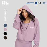 Nouvelle veste de course à capuche surdimensionnée à col en V, en spandex respirant, veste d'extérieur réversible personnalisée pour l'hiver et le fitness