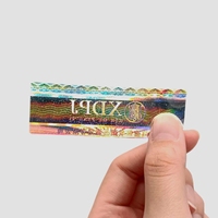 Étiquette autocollante personnalisée à motif holographique, étiquette indestructible garantie, en vinyle imperméable, Laser pour hologramme, sécurité Void
