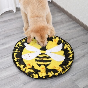 Cuenco para mascotas de alimentación lenta y alfombrilla para tragar gatos, dispensador de comida y juguete para trabajar la nariz para perros, alfombrilla de juego para olfatear - Product Image 4