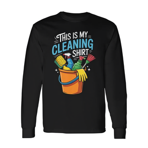 Esta es mi camiseta de limpieza de manga larga para tareas de limpieza del hogar. - Product Image 2