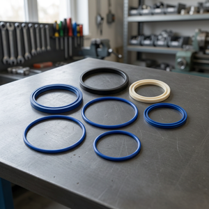 O Ring <b>Seal</b> Gasket Set Blue Black And Beige Rubber Hydraulic <b>Seals</b> For Water Pump Cylinder Pipeline - Product Image 2