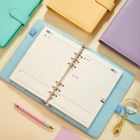 Journal personnalisable en papier format A5 avec reliure spirale, agenda quotidien, planificateur