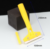 Outil de nettoyage multifonctionnel en acier au carbone pour nettoyer les sols en plastique pour vitres et meubles