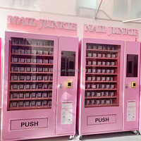 Distributeur automatique de nail art portable en gros pour la beauté, distributeur automatique de boîtes mystères en libre-service à vendre