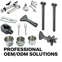 Services de forgeage sur mesure pour les pièces de cadre et de transmission de vélo avec surface anodisée CNC, usine OEM certifiée IATF 16949