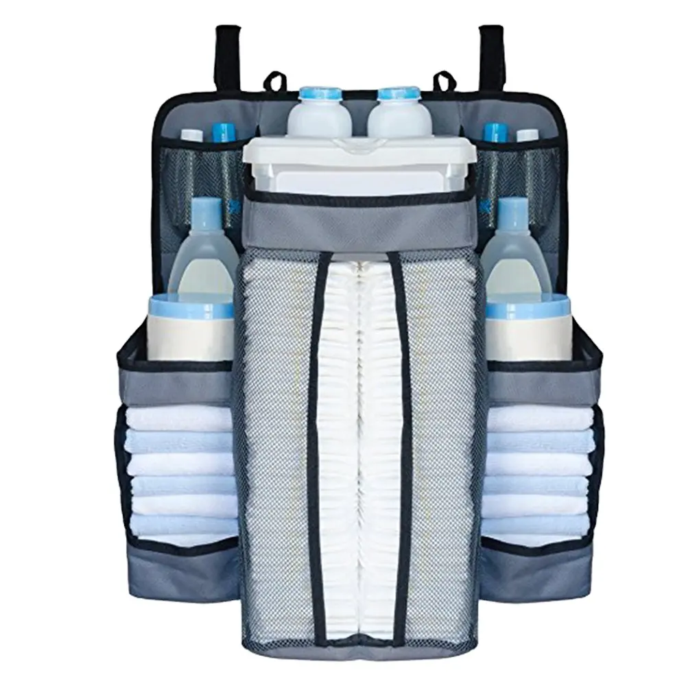 Nappy Change Table Caddy Organisateur de couches suspendues